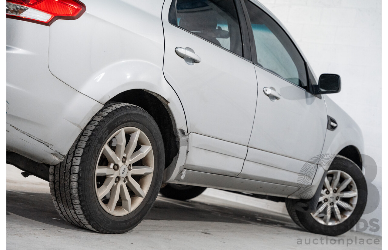 12/2015 Ford Territory TX SZ MK2 4d Wagon Silver 4.0L