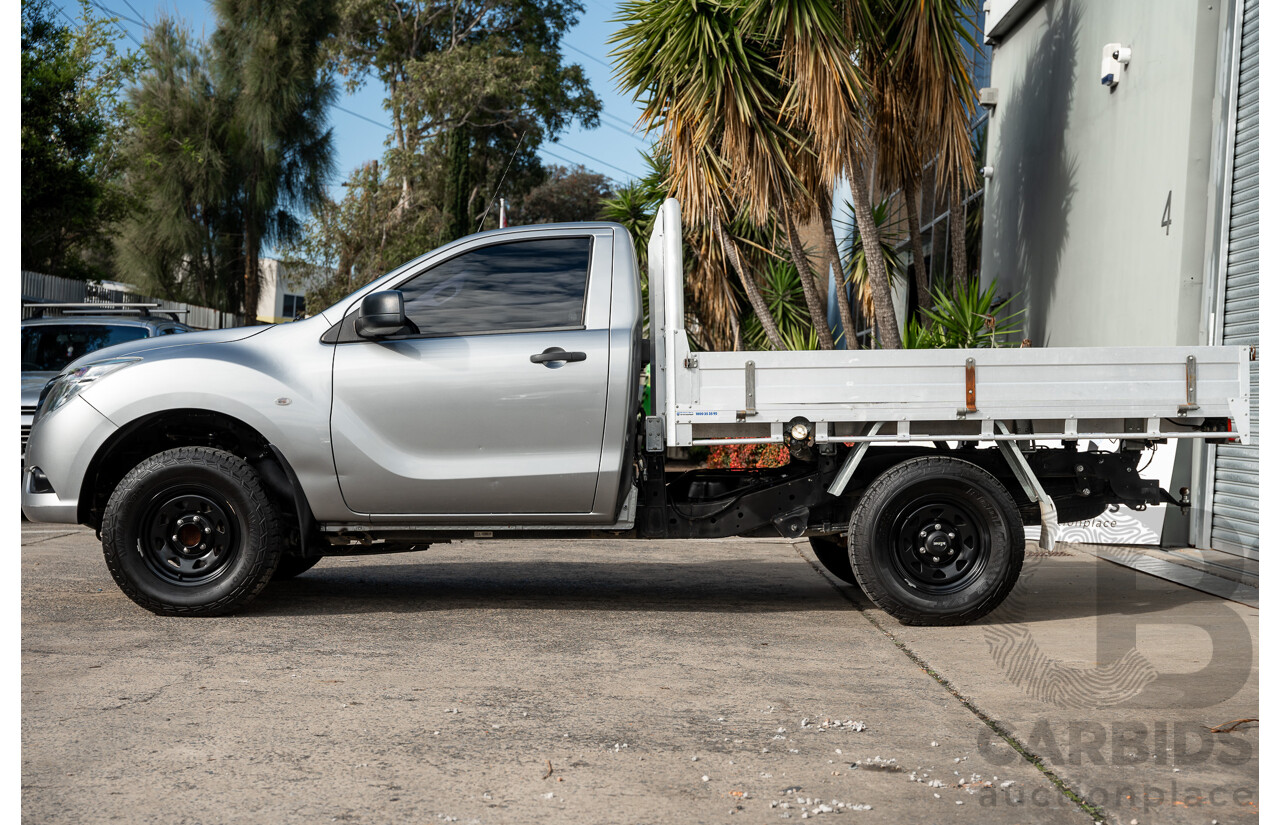 10/2016 Mazda Bt-50 XT Hi-Rider MY16 2d C/Chas Silver Turbo Diesel 2.2L