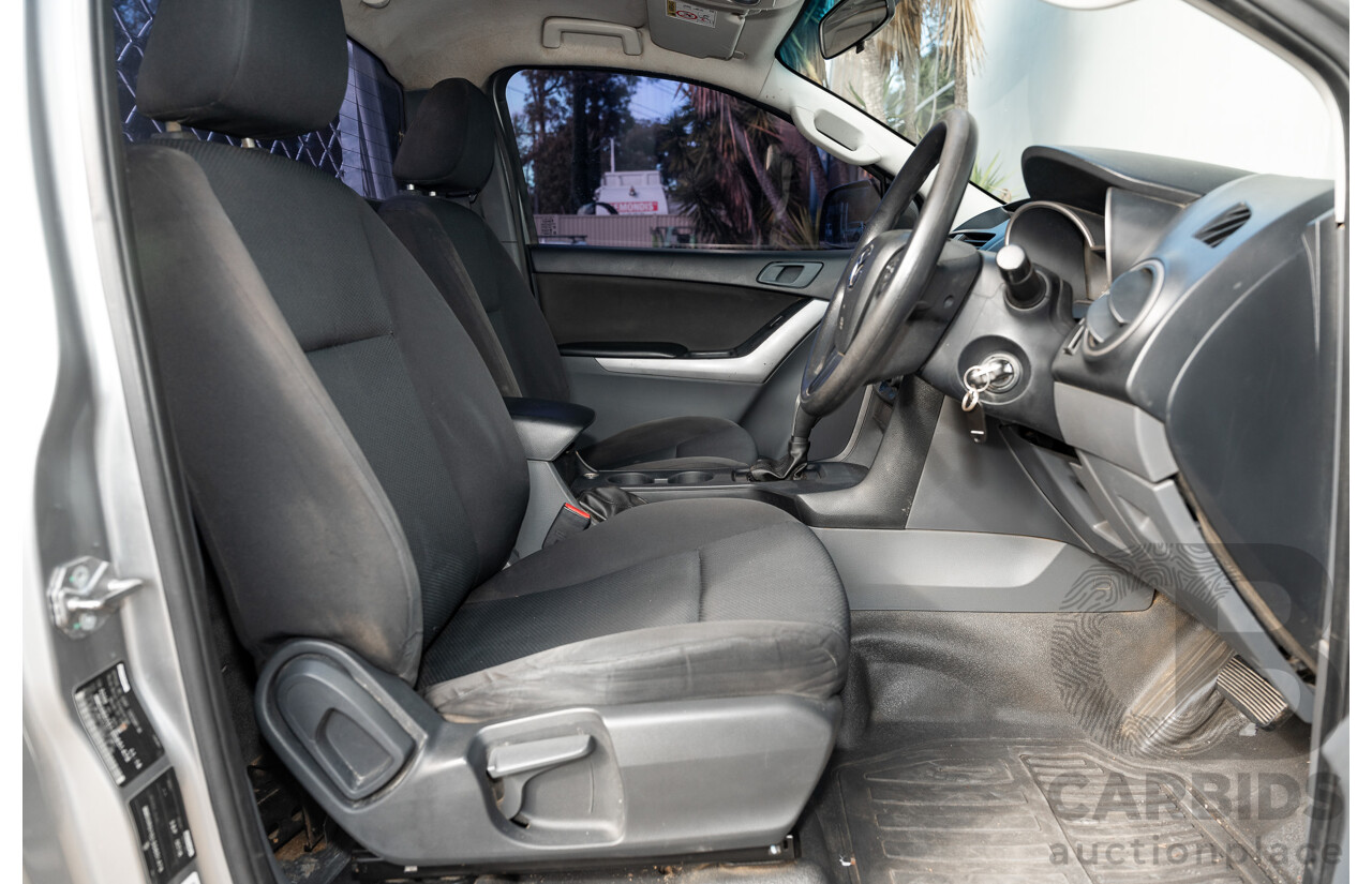 10/2016 Mazda Bt-50 XT Hi-Rider MY16 2d C/Chas Silver Turbo Diesel 2.2L