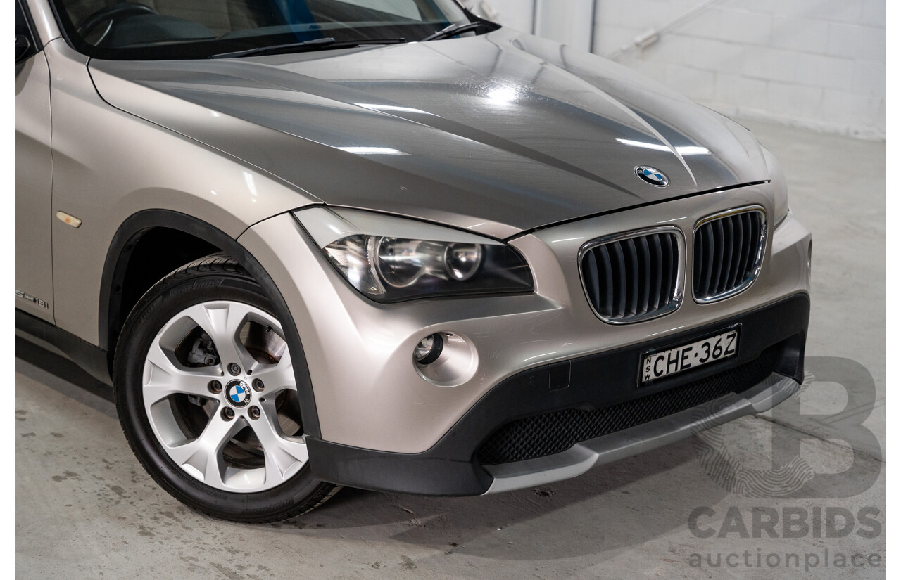 5/2012 Bmw X1 Sdrive 18i E84 MY11 4d Wagon Cashmere Silver Metallic 2.0L