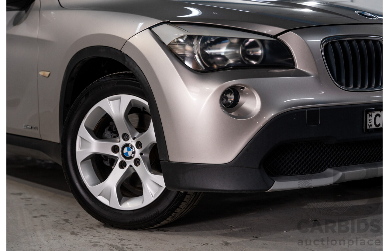 5/2012 Bmw X1 Sdrive 18i E84 MY11 4d Wagon Cashmere Silver Metallic 2.0L