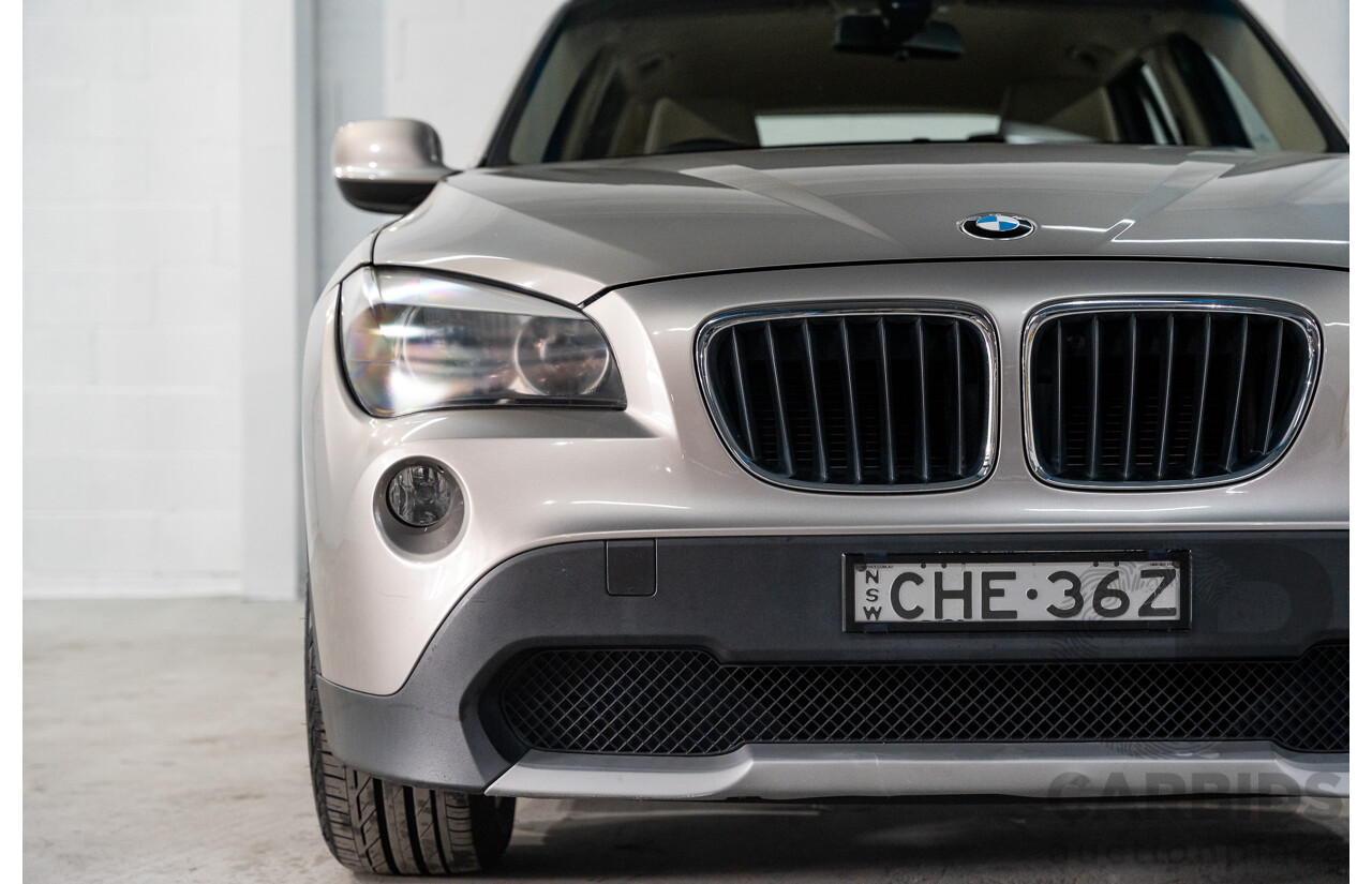 5/2012 Bmw X1 Sdrive 18i E84 MY11 4d Wagon Cashmere Silver Metallic 2.0L