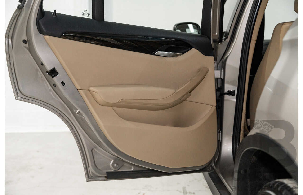 5/2012 Bmw X1 Sdrive 18i E84 MY11 4d Wagon Cashmere Silver Metallic 2.0L