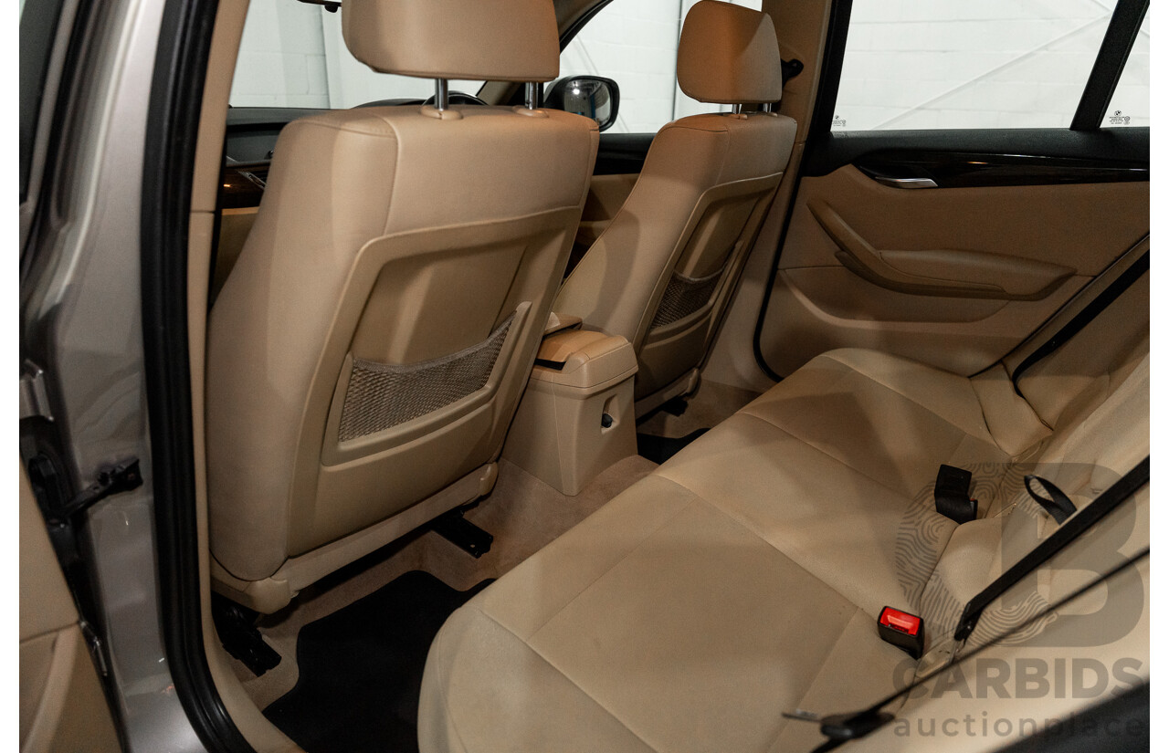 5/2012 Bmw X1 Sdrive 18i E84 MY11 4d Wagon Cashmere Silver Metallic 2.0L