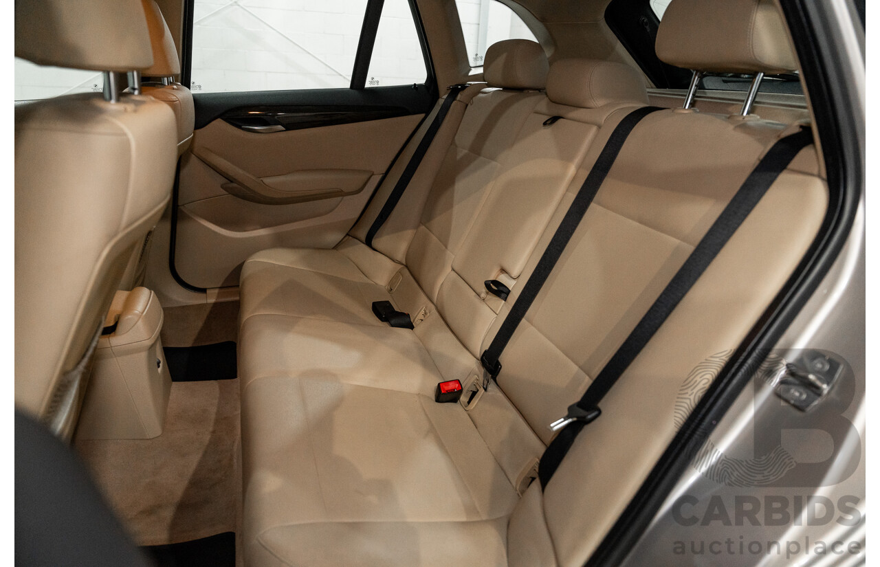 5/2012 Bmw X1 Sdrive 18i E84 MY11 4d Wagon Cashmere Silver Metallic 2.0L