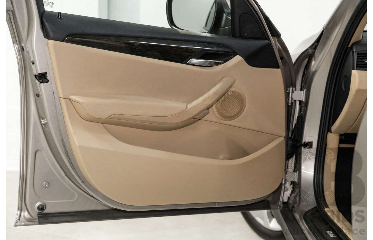 5/2012 Bmw X1 Sdrive 18i E84 MY11 4d Wagon Cashmere Silver Metallic 2.0L