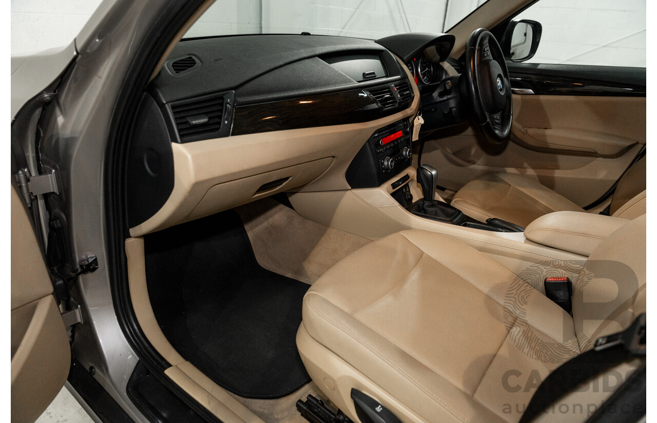 5/2012 Bmw X1 Sdrive 18i E84 MY11 4d Wagon Cashmere Silver Metallic 2.0L