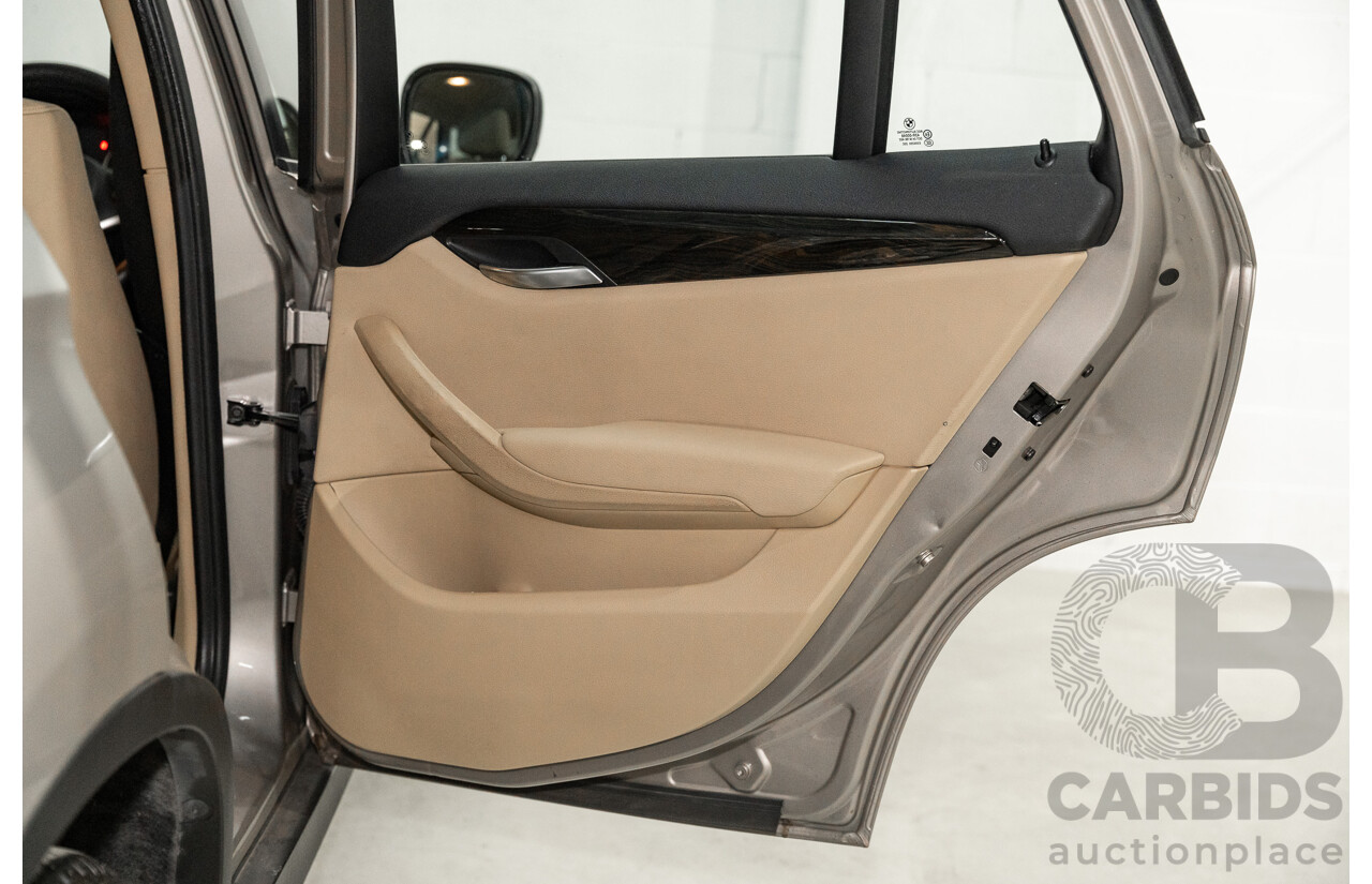 5/2012 Bmw X1 Sdrive 18i E84 MY11 4d Wagon Cashmere Silver Metallic 2.0L