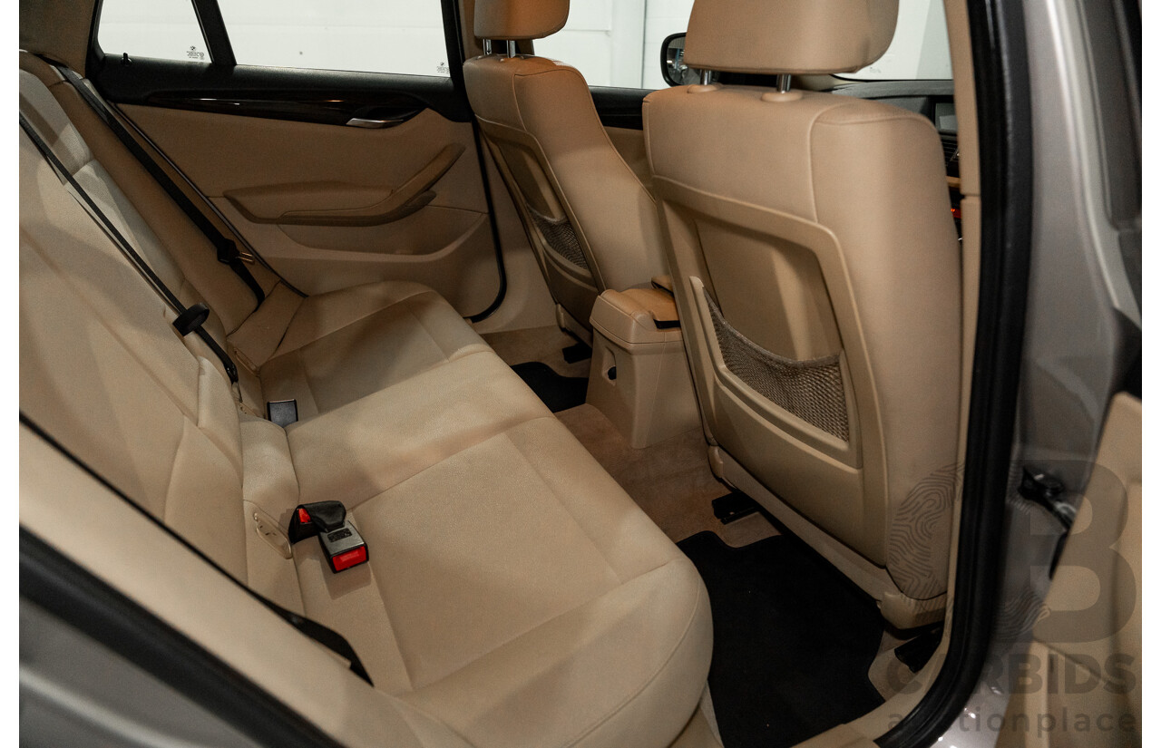 5/2012 Bmw X1 Sdrive 18i E84 MY11 4d Wagon Cashmere Silver Metallic 2.0L