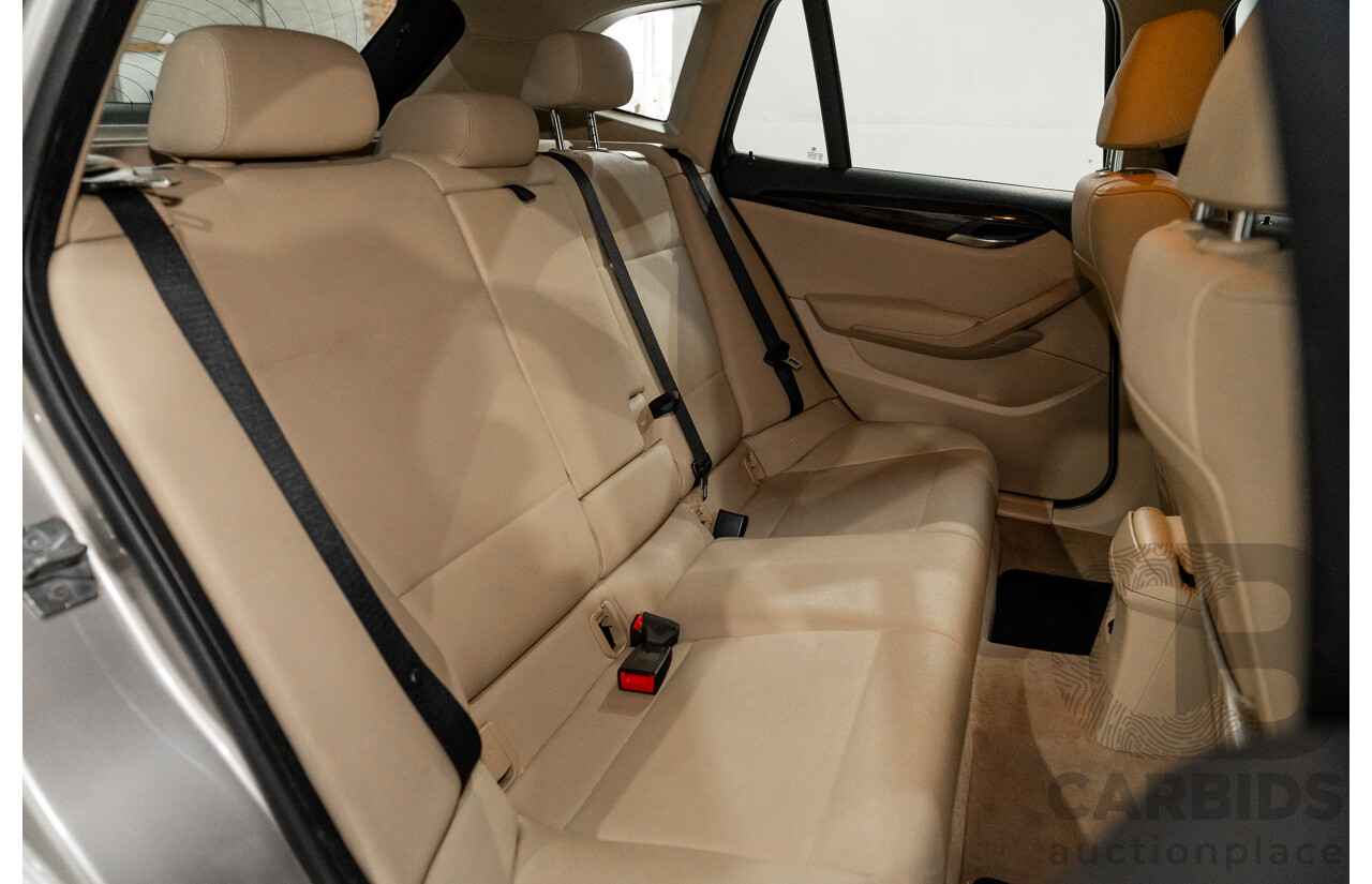 5/2012 Bmw X1 Sdrive 18i E84 MY11 4d Wagon Cashmere Silver Metallic 2.0L