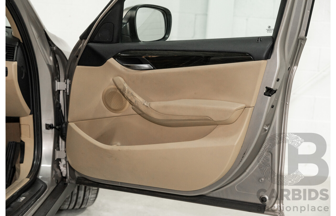 5/2012 Bmw X1 Sdrive 18i E84 MY11 4d Wagon Cashmere Silver Metallic 2.0L