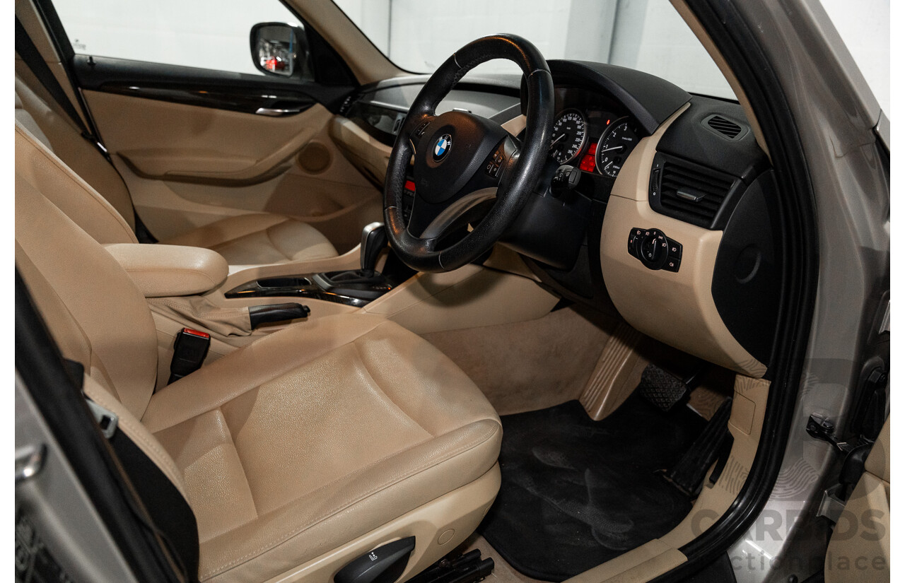 5/2012 Bmw X1 Sdrive 18i E84 MY11 4d Wagon Cashmere Silver Metallic 2.0L