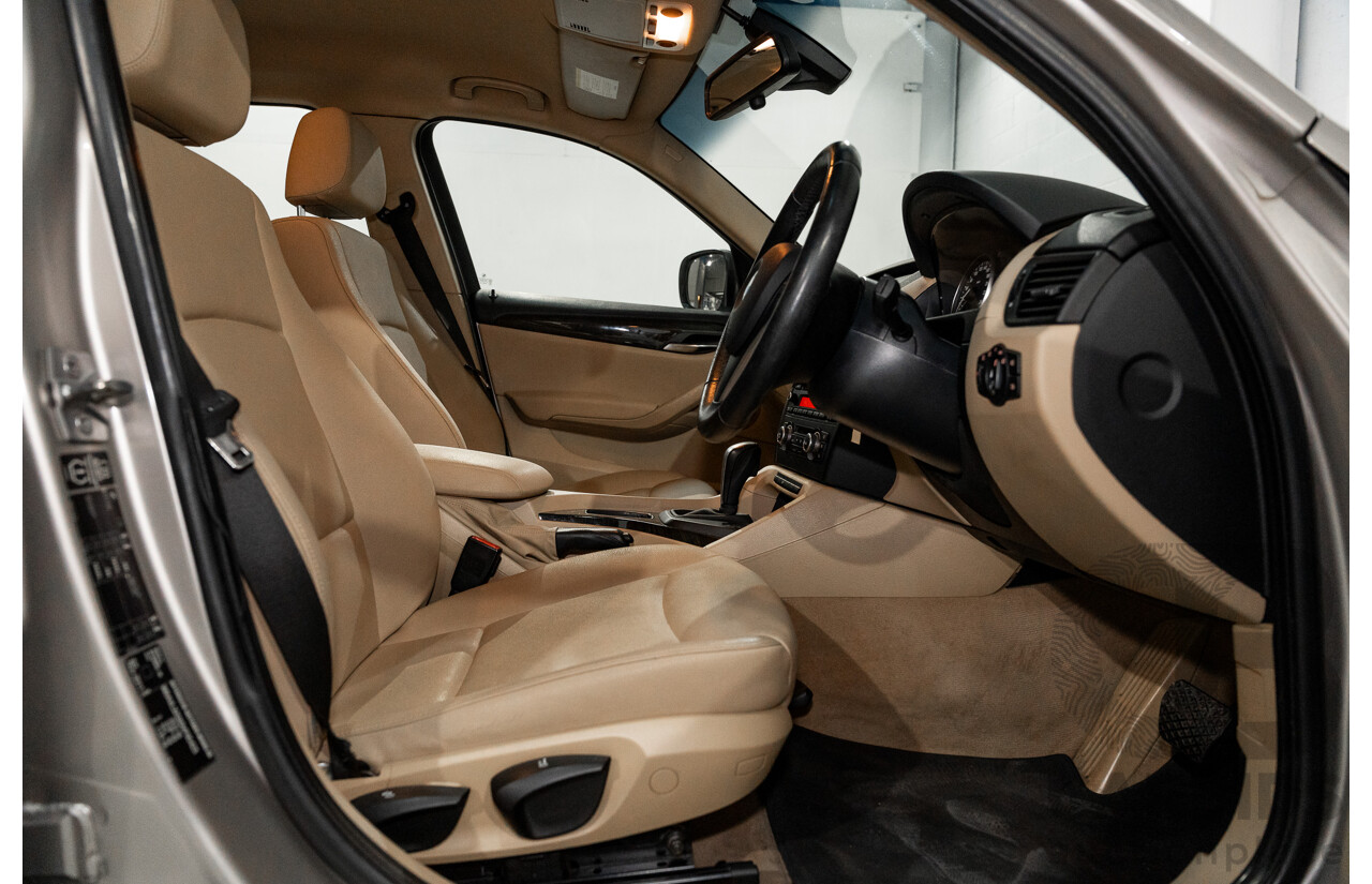 5/2012 Bmw X1 Sdrive 18i E84 MY11 4d Wagon Cashmere Silver Metallic 2.0L