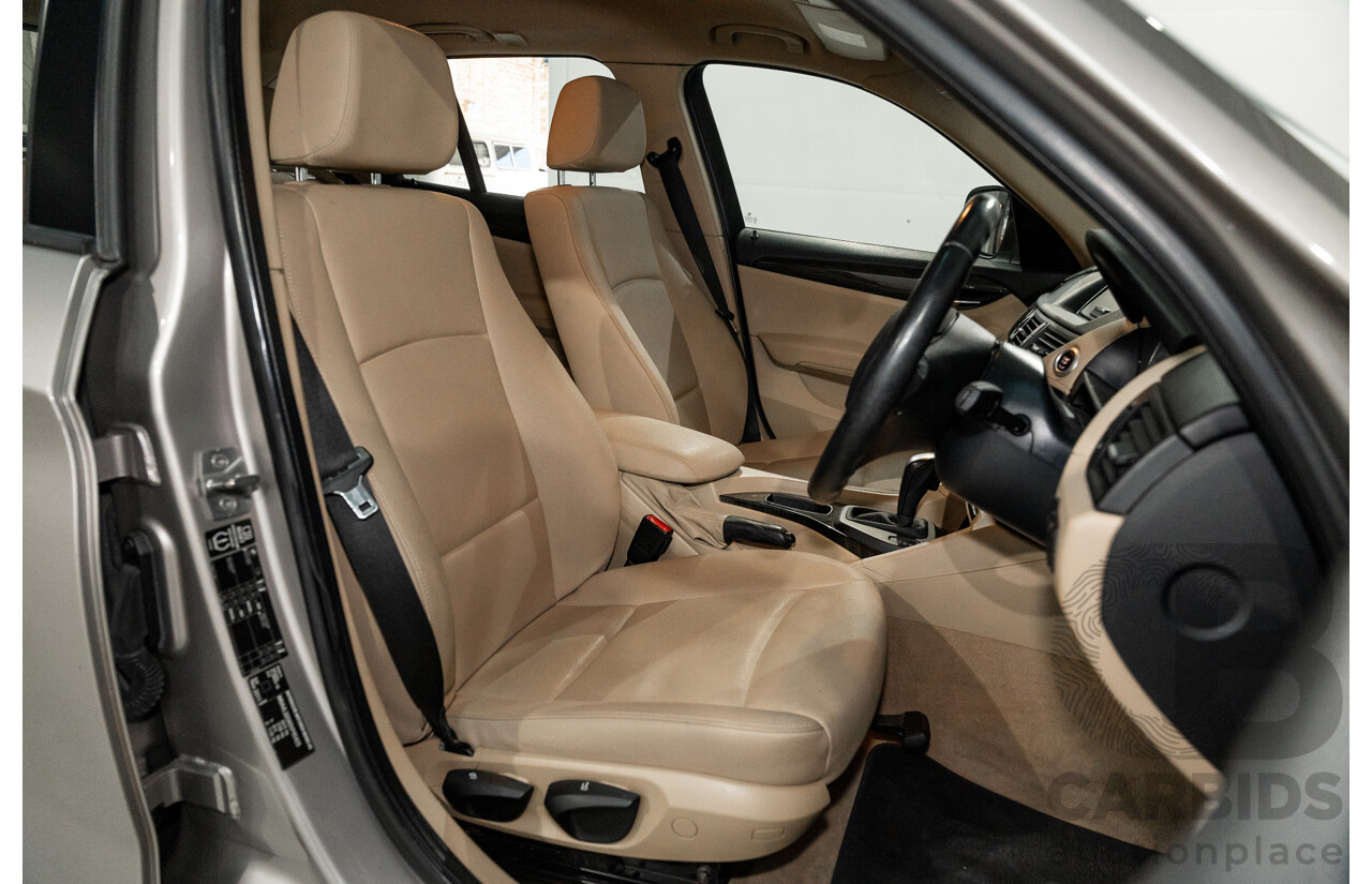 5/2012 Bmw X1 Sdrive 18i E84 MY11 4d Wagon Cashmere Silver Metallic 2.0L