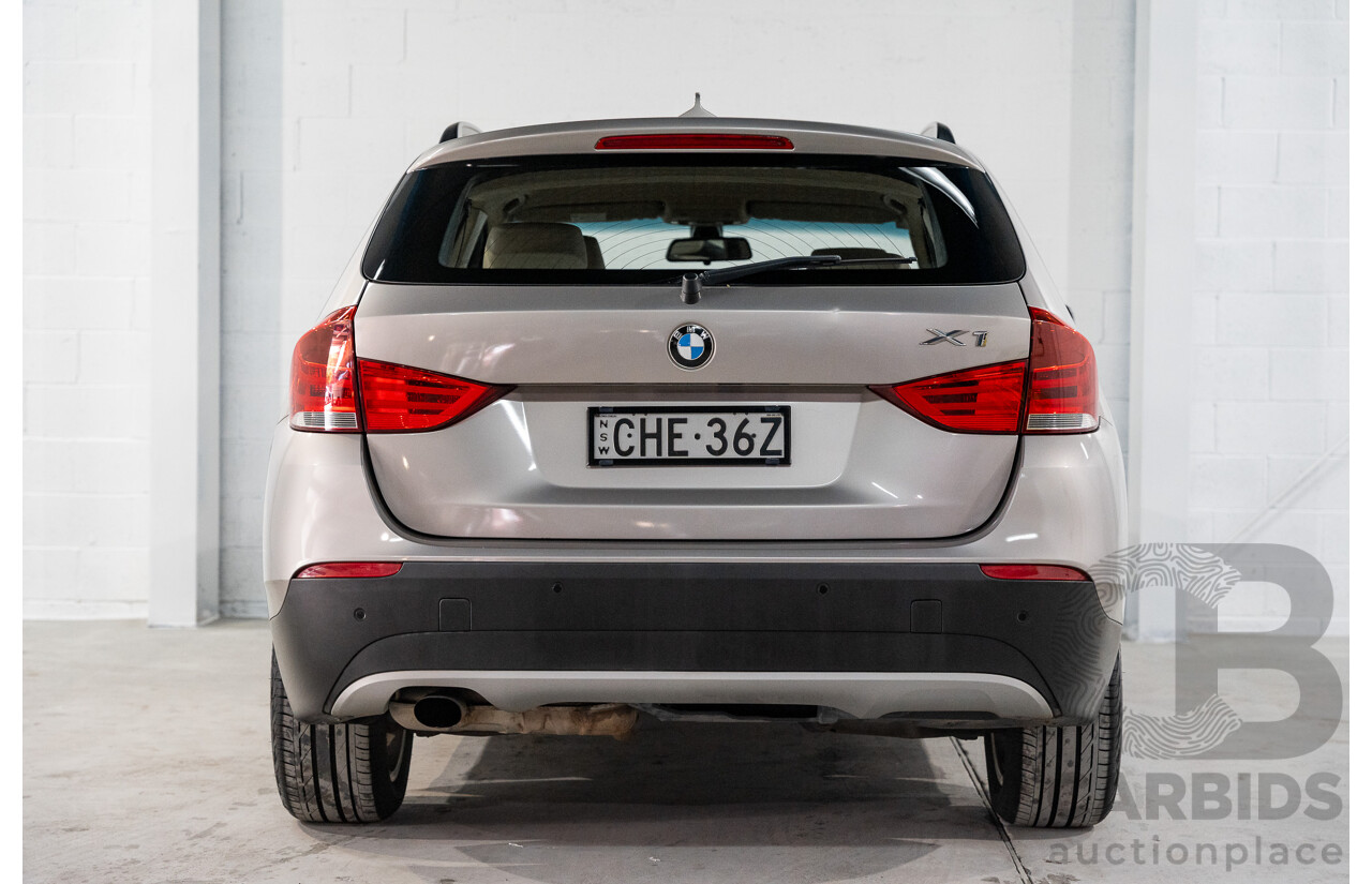 5/2012 Bmw X1 Sdrive 18i E84 MY11 4d Wagon Cashmere Silver Metallic 2.0L