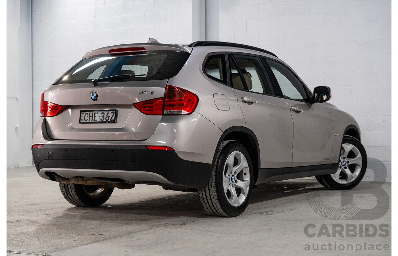 5/2012 Bmw X1 Sdrive 18i E84 MY11 4d Wagon Cashmere Silver Metallic 2.0L