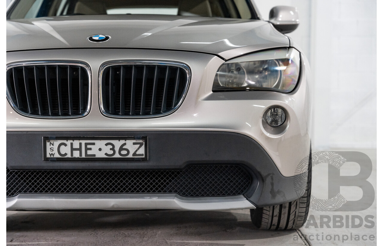 5/2012 Bmw X1 Sdrive 18i E84 MY11 4d Wagon Cashmere Silver Metallic 2.0L