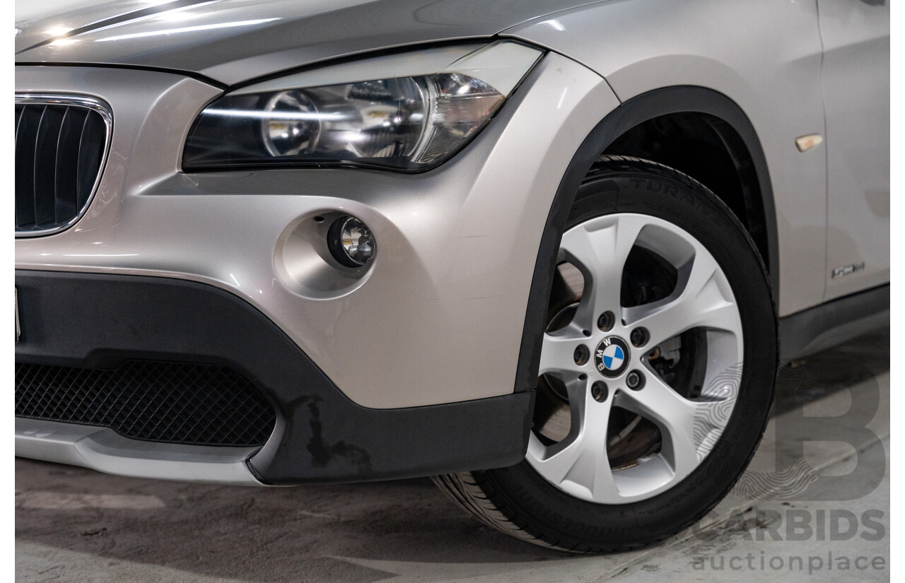 5/2012 Bmw X1 Sdrive 18i E84 MY11 4d Wagon Cashmere Silver Metallic 2.0L