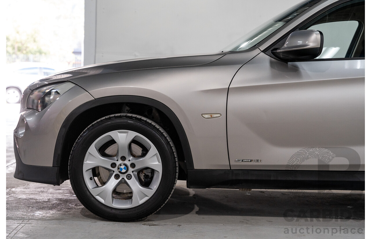 5/2012 Bmw X1 Sdrive 18i E84 MY11 4d Wagon Cashmere Silver Metallic 2.0L
