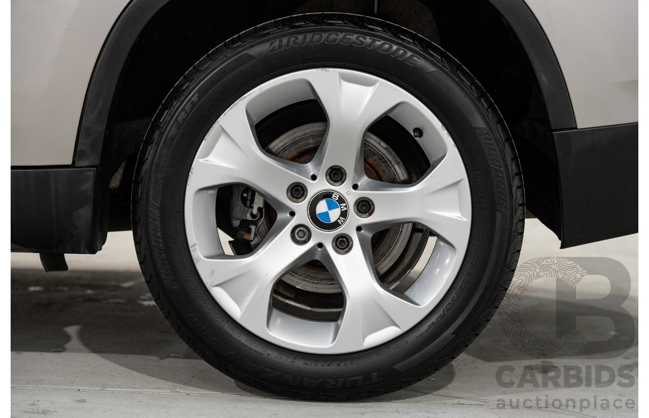 5/2012 Bmw X1 Sdrive 18i E84 MY11 4d Wagon Cashmere Silver Metallic 2.0L