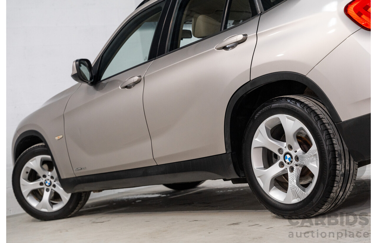 5/2012 Bmw X1 Sdrive 18i E84 MY11 4d Wagon Cashmere Silver Metallic 2.0L