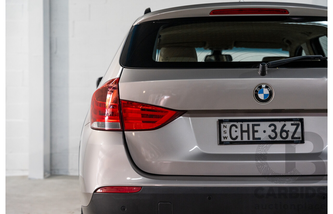 5/2012 Bmw X1 Sdrive 18i E84 MY11 4d Wagon Cashmere Silver Metallic 2.0L