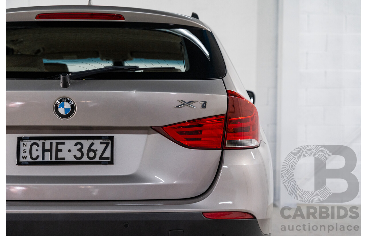 5/2012 Bmw X1 Sdrive 18i E84 MY11 4d Wagon Cashmere Silver Metallic 2.0L