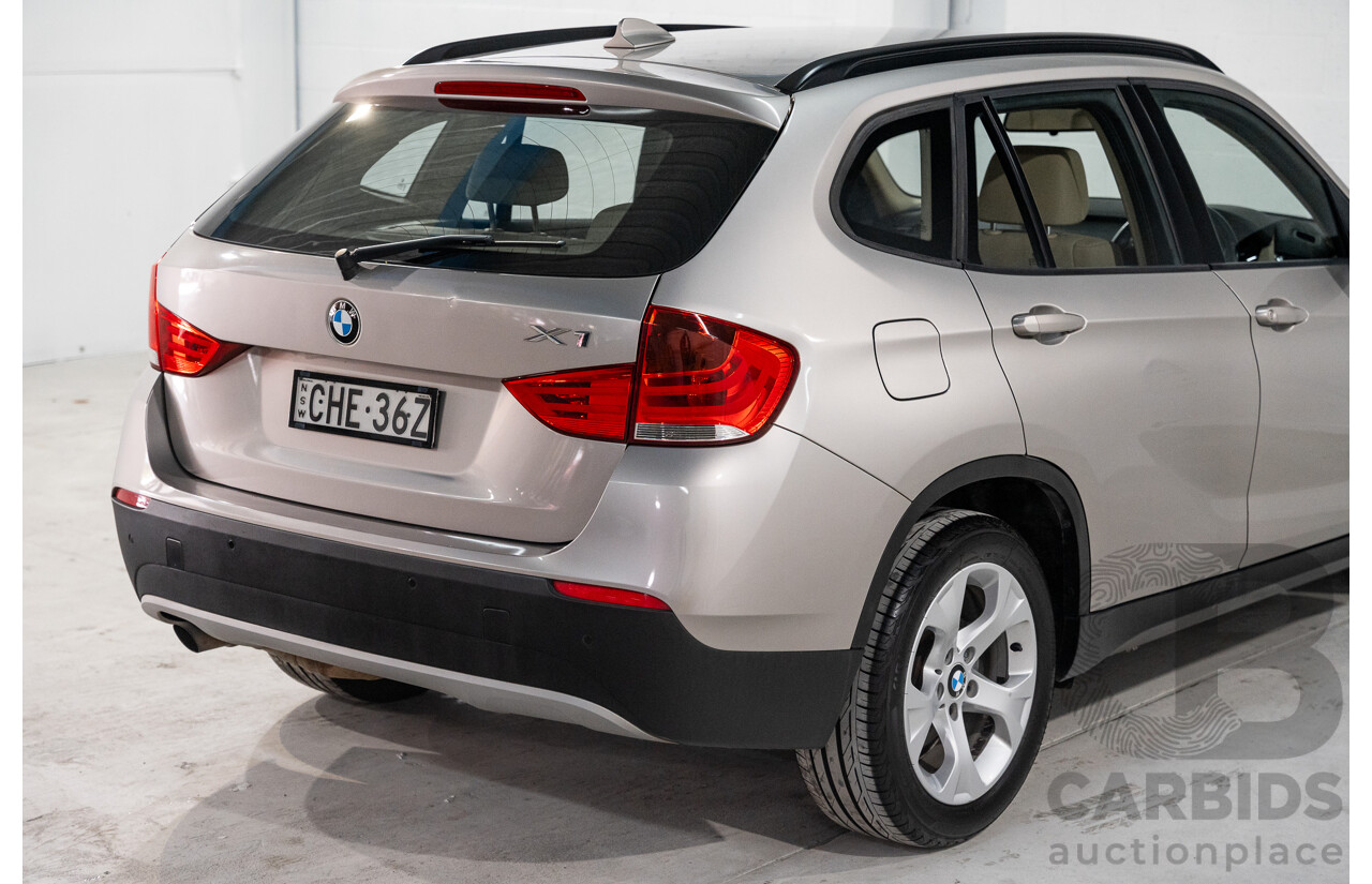 5/2012 Bmw X1 Sdrive 18i E84 MY11 4d Wagon Cashmere Silver Metallic 2.0L
