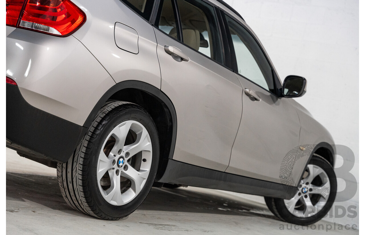 5/2012 Bmw X1 Sdrive 18i E84 MY11 4d Wagon Cashmere Silver Metallic 2.0L