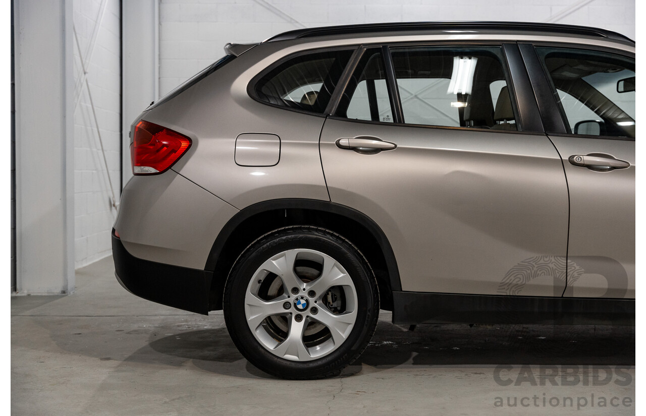 5/2012 Bmw X1 Sdrive 18i E84 MY11 4d Wagon Cashmere Silver Metallic 2.0L