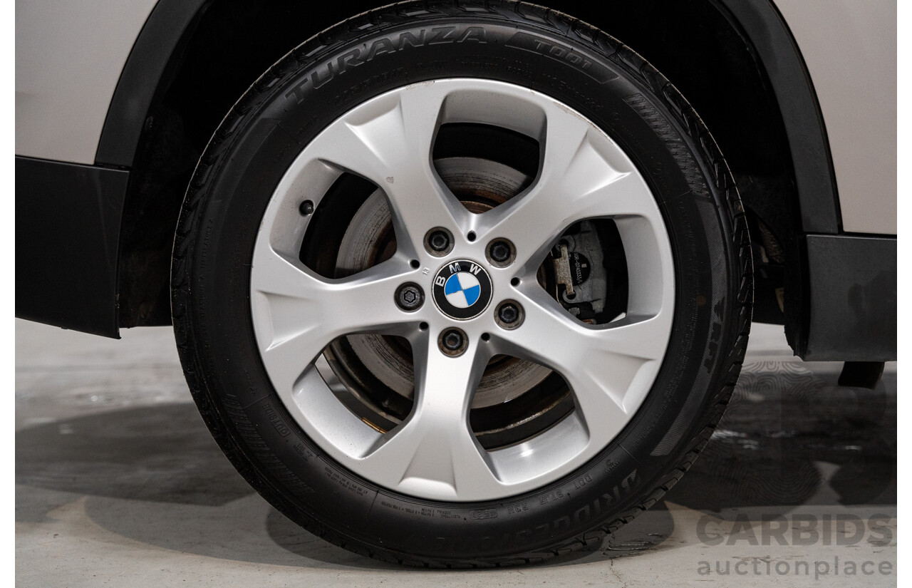 5/2012 Bmw X1 Sdrive 18i E84 MY11 4d Wagon Cashmere Silver Metallic 2.0L