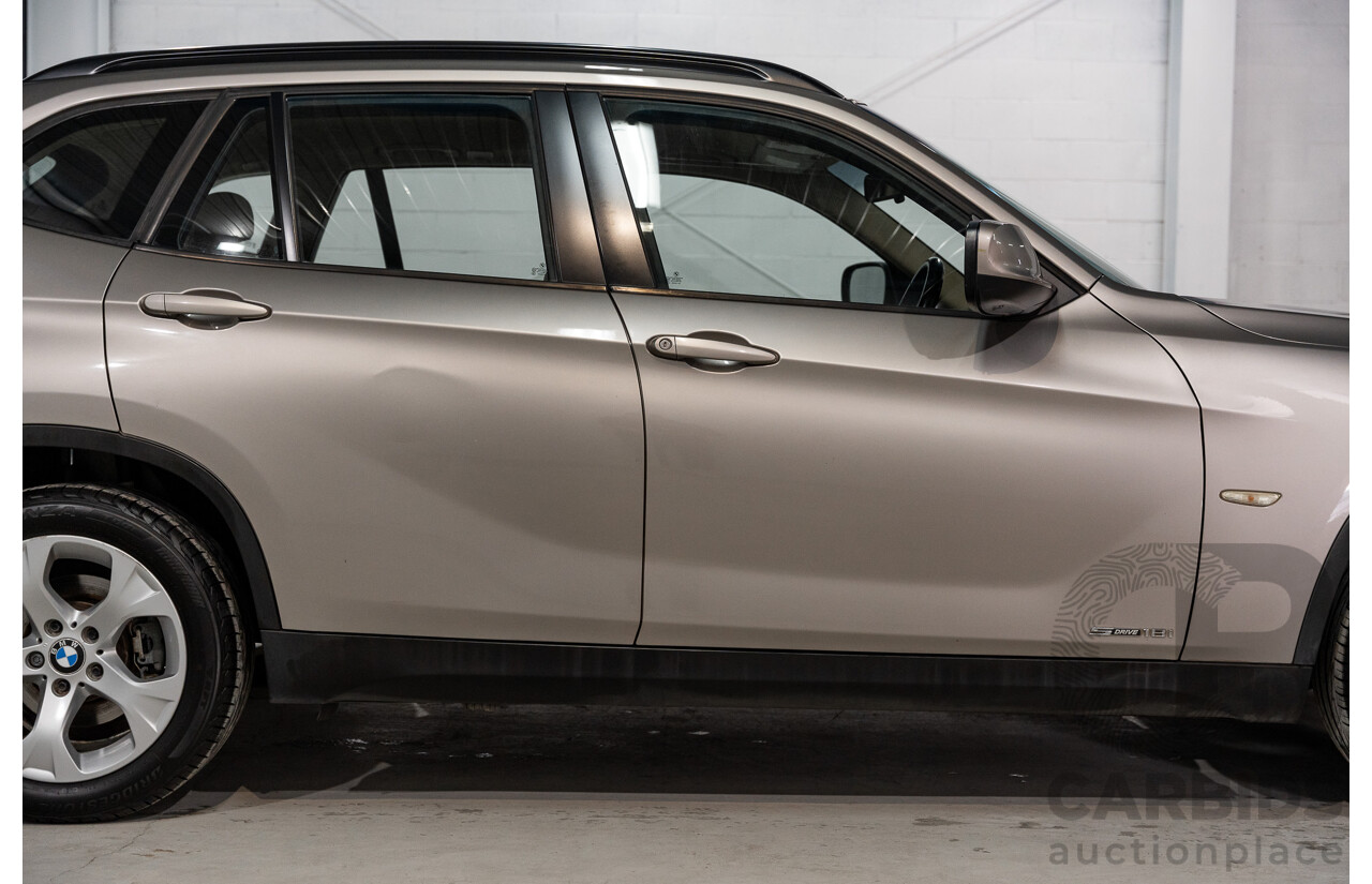 5/2012 Bmw X1 Sdrive 18i E84 MY11 4d Wagon Cashmere Silver Metallic 2.0L
