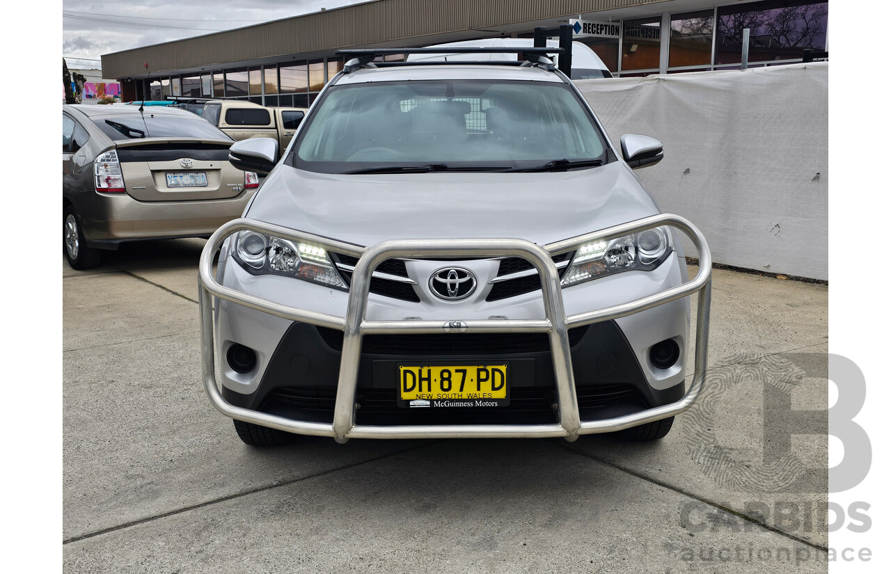 1/2014 Toyota Rav4 GX (4x4) ALA49R 4d Wagon Premium Silver 2.2L