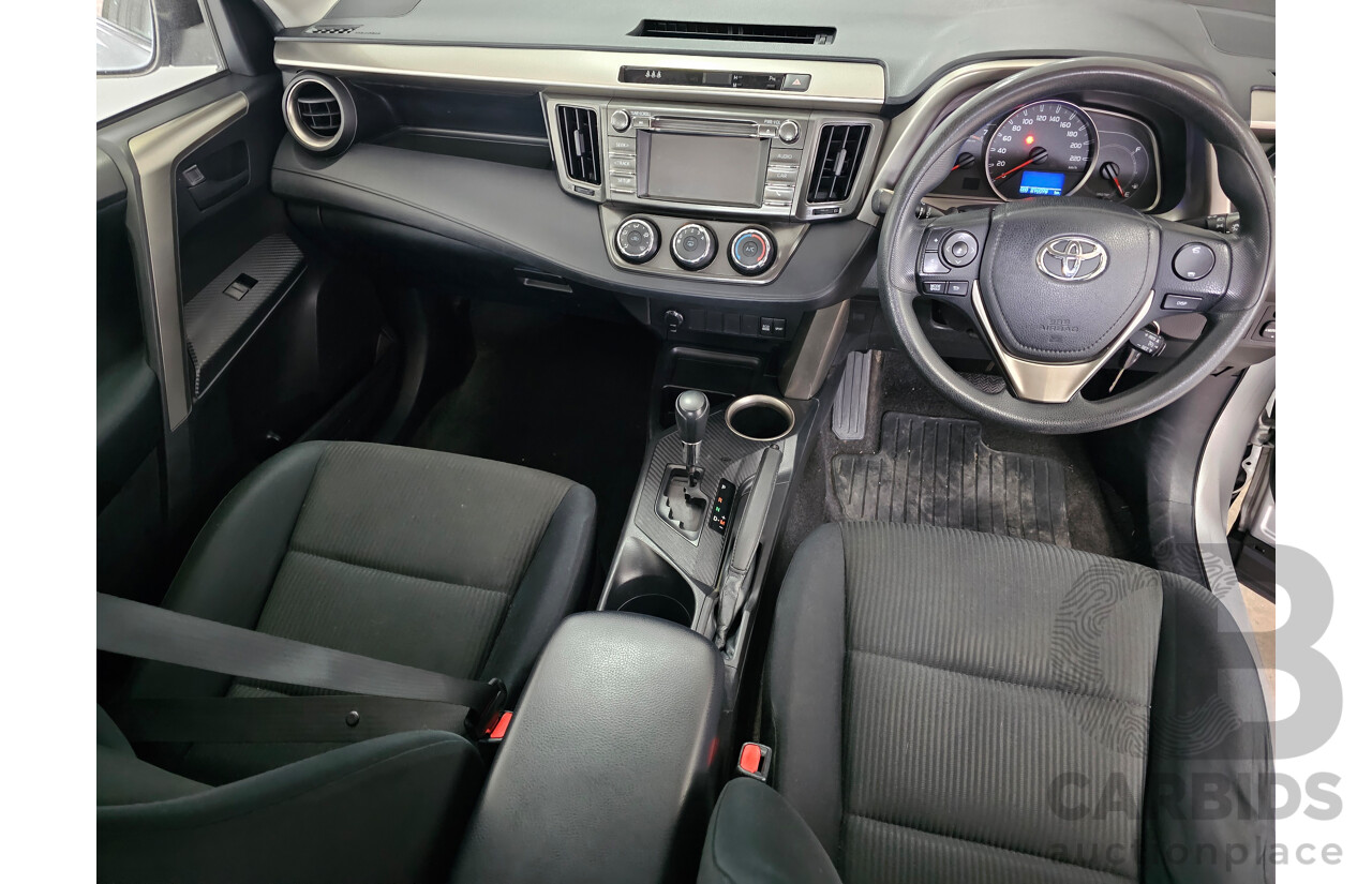 1/2014 Toyota Rav4 GX (4x4) ALA49R 4d Wagon Premium Silver 2.2L