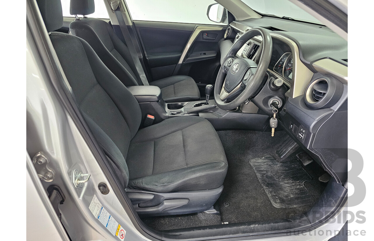 1/2014 Toyota Rav4 GX (4x4) ALA49R 4d Wagon Premium Silver 2.2L