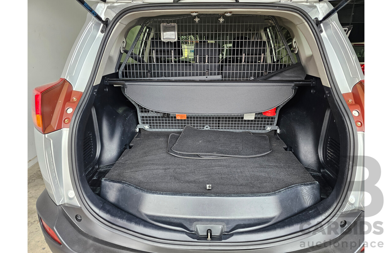 1/2014 Toyota Rav4 GX (4x4) ALA49R 4d Wagon Premium Silver 2.2L