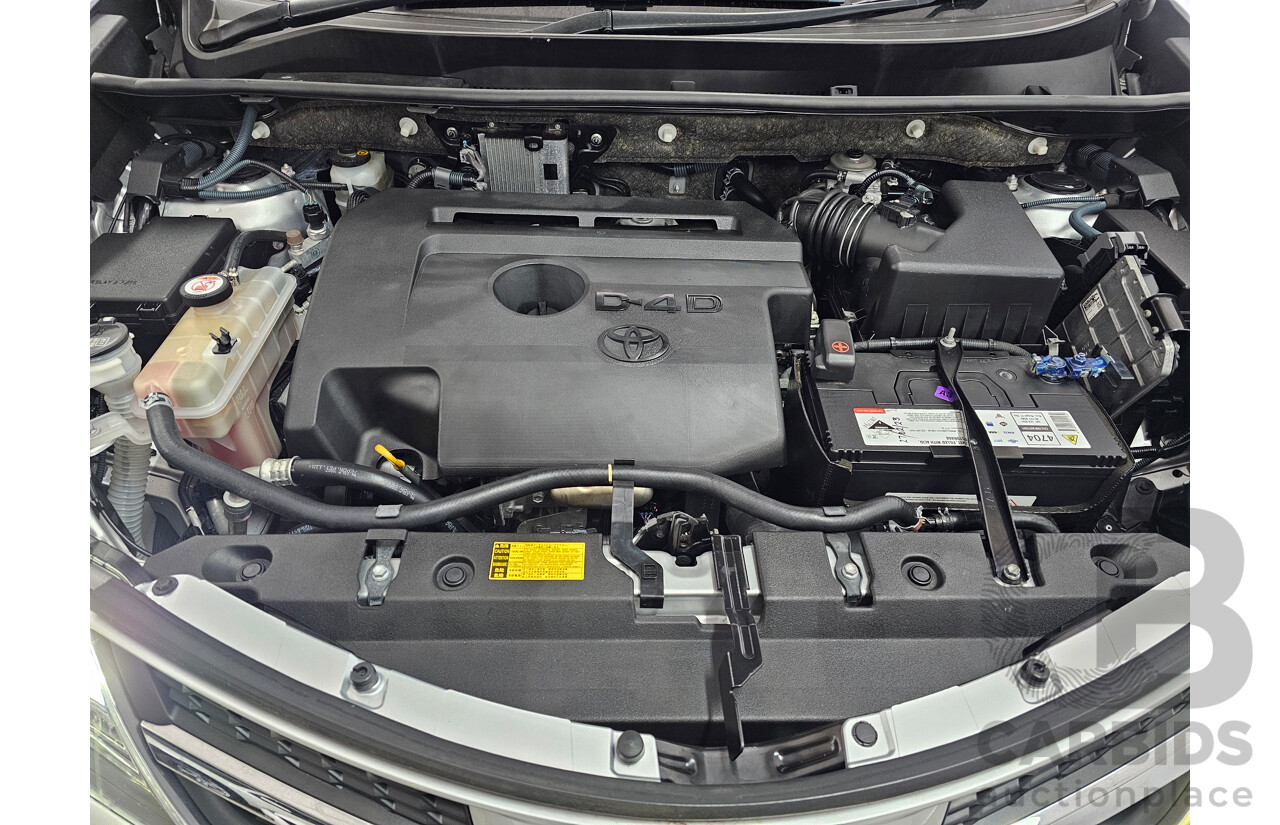 1/2014 Toyota Rav4 GX (4x4) ALA49R 4d Wagon Premium Silver 2.2L