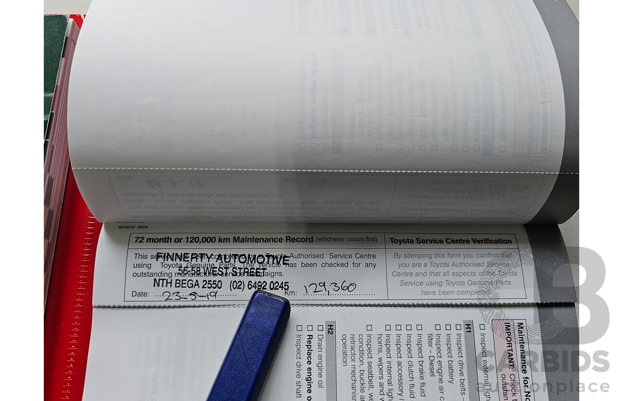 1/2014 Toyota Rav4 GX (4x4) ALA49R 4d Wagon Premium Silver 2.2L