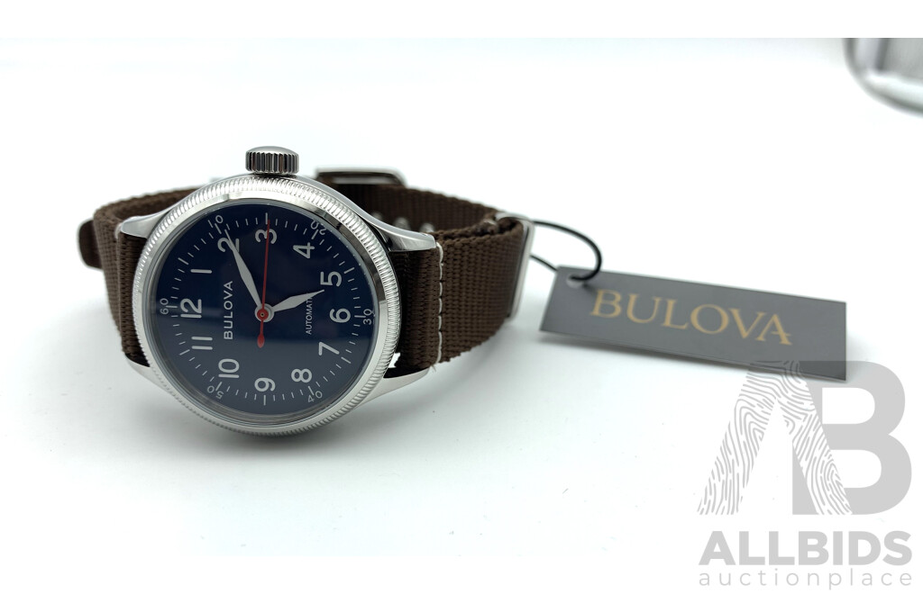 Bulova Classic Military Watch 96A282 - Lot 1549957 | ALLBIDS
