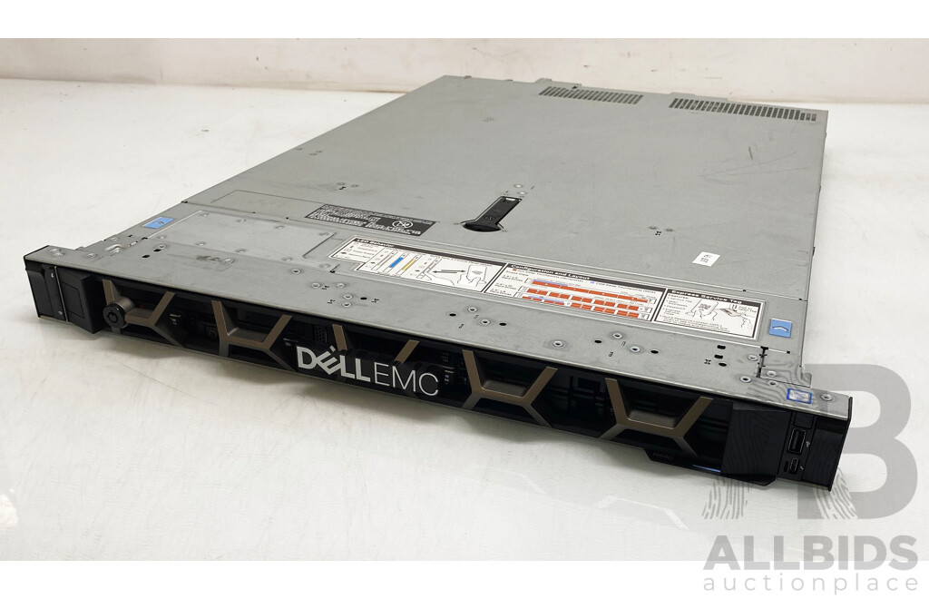 Dell EMC PowerEdge R440 Dual Intel Xeon SILVER (4114) 2.20GHz-3.00GHz 10-Core CPU 1RU Server W/ 64GB DDR4