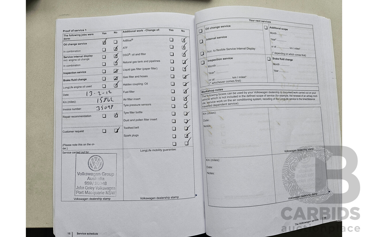 2/2011 Volkswagen Tiguan 125 TSI 5NC MY11 4d Wagon White 2.0L