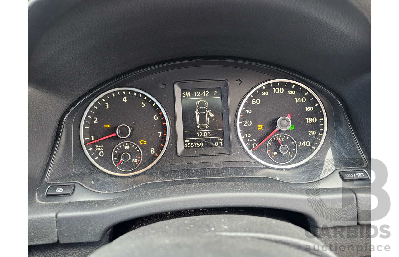 2/2011 Volkswagen Tiguan 125 TSI 5NC MY11 4d Wagon White 2.0L