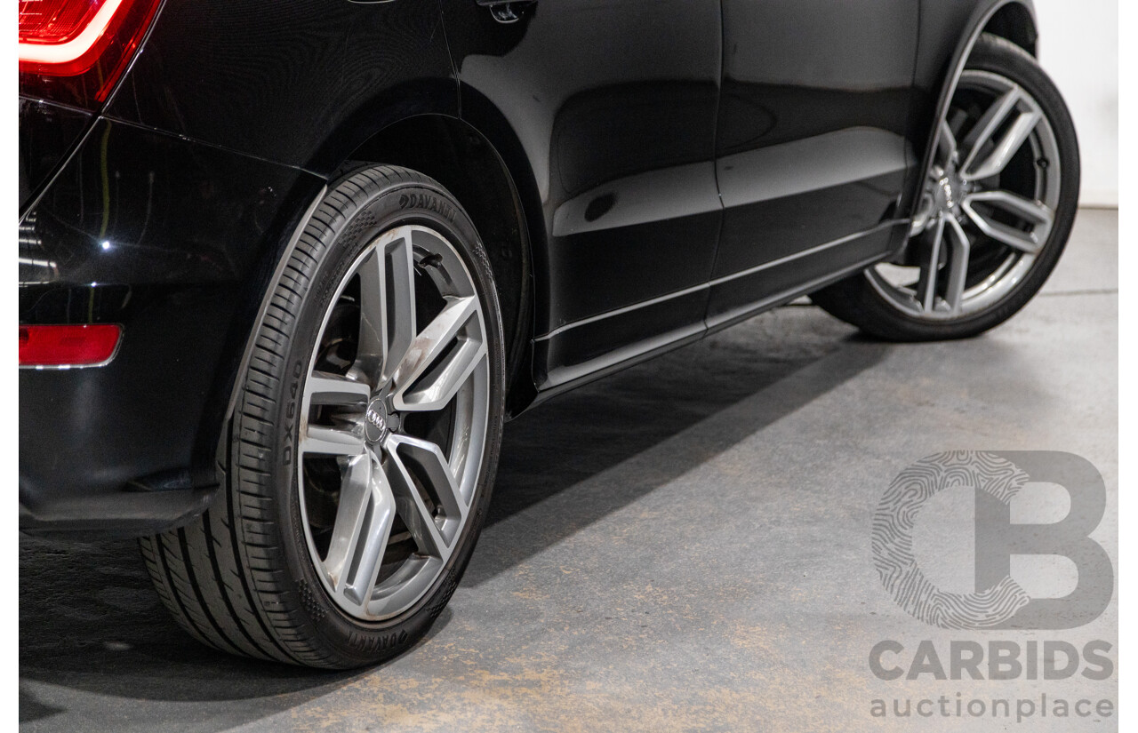 3/2015 Audi SQ5 3.0 TDI Quattro (AWD) 8R MY15 5d Wagon Metallic Black Twin Turbo Diesel V6 3.0L