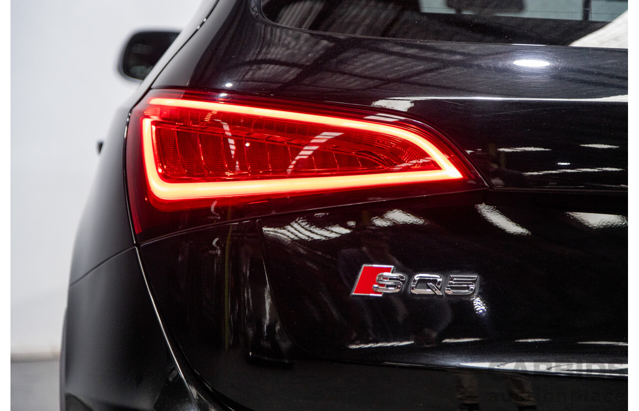 3/2015 Audi SQ5 3.0 TDI Quattro (AWD) 8R MY15 5d Wagon Metallic Black Twin Turbo Diesel V6 3.0L