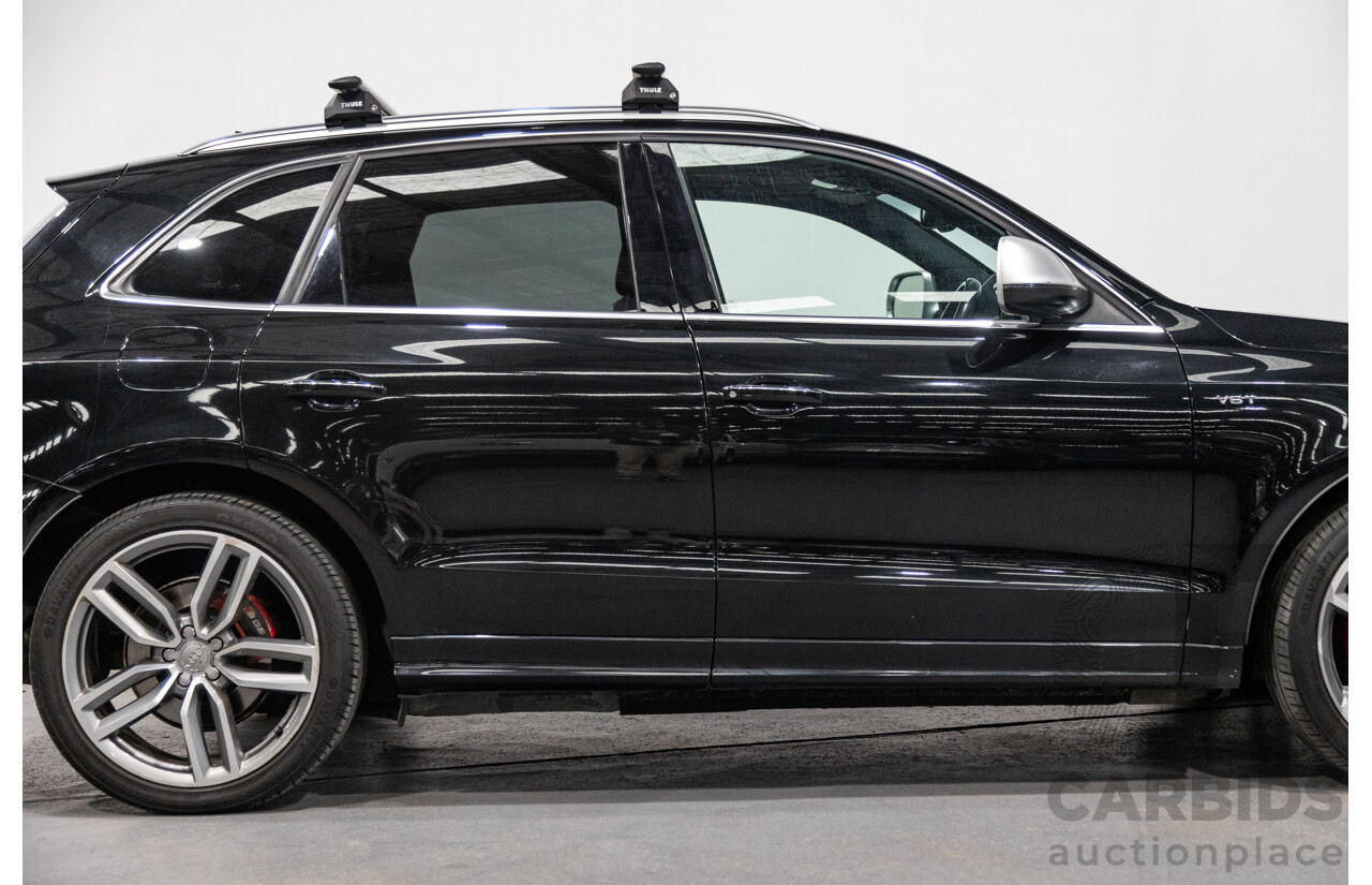 3/2015 Audi SQ5 3.0 TDI Quattro (AWD) 8R MY15 5d Wagon Metallic Black Twin Turbo Diesel V6 3.0L
