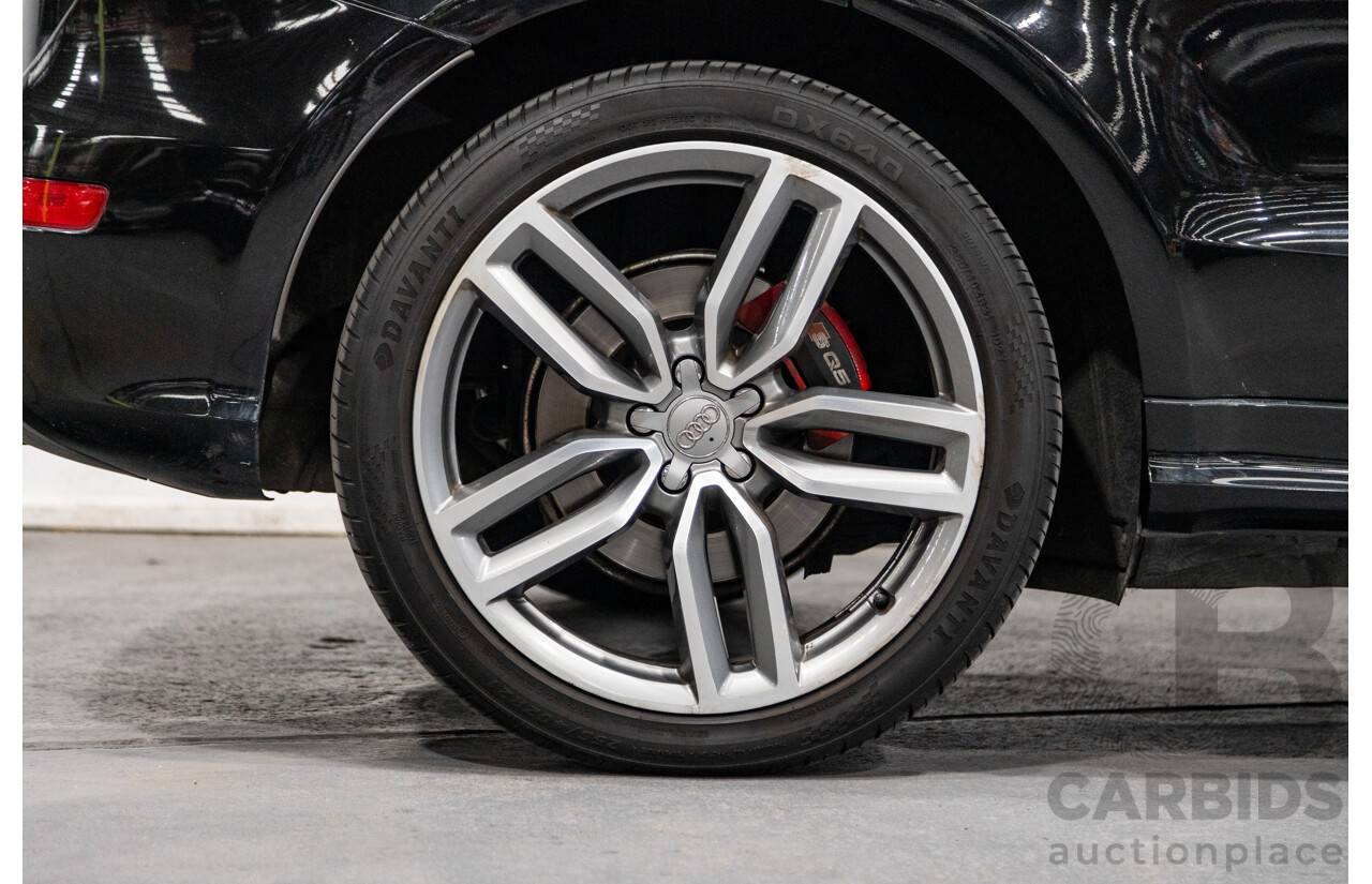 3/2015 Audi SQ5 3.0 TDI Quattro (AWD) 8R MY15 5d Wagon Metallic Black Twin Turbo Diesel V6 3.0L