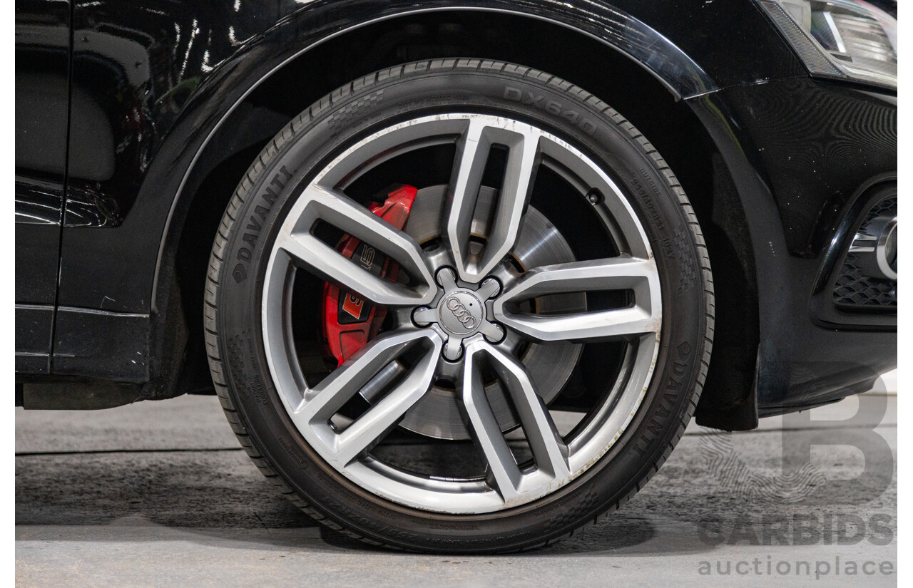3/2015 Audi SQ5 3.0 TDI Quattro (AWD) 8R MY15 5d Wagon Metallic Black Twin Turbo Diesel V6 3.0L