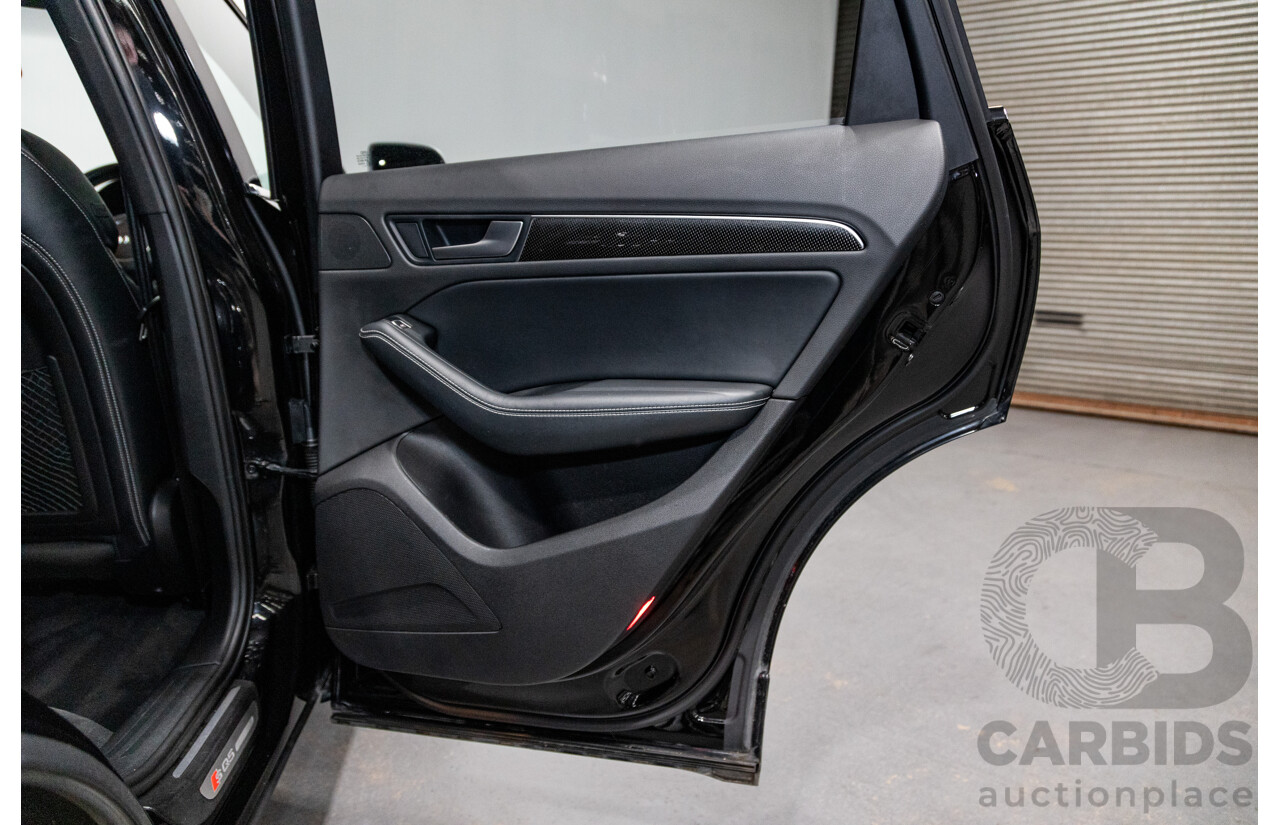 3/2015 Audi SQ5 3.0 TDI Quattro (AWD) 8R MY15 5d Wagon Metallic Black Twin Turbo Diesel V6 3.0L