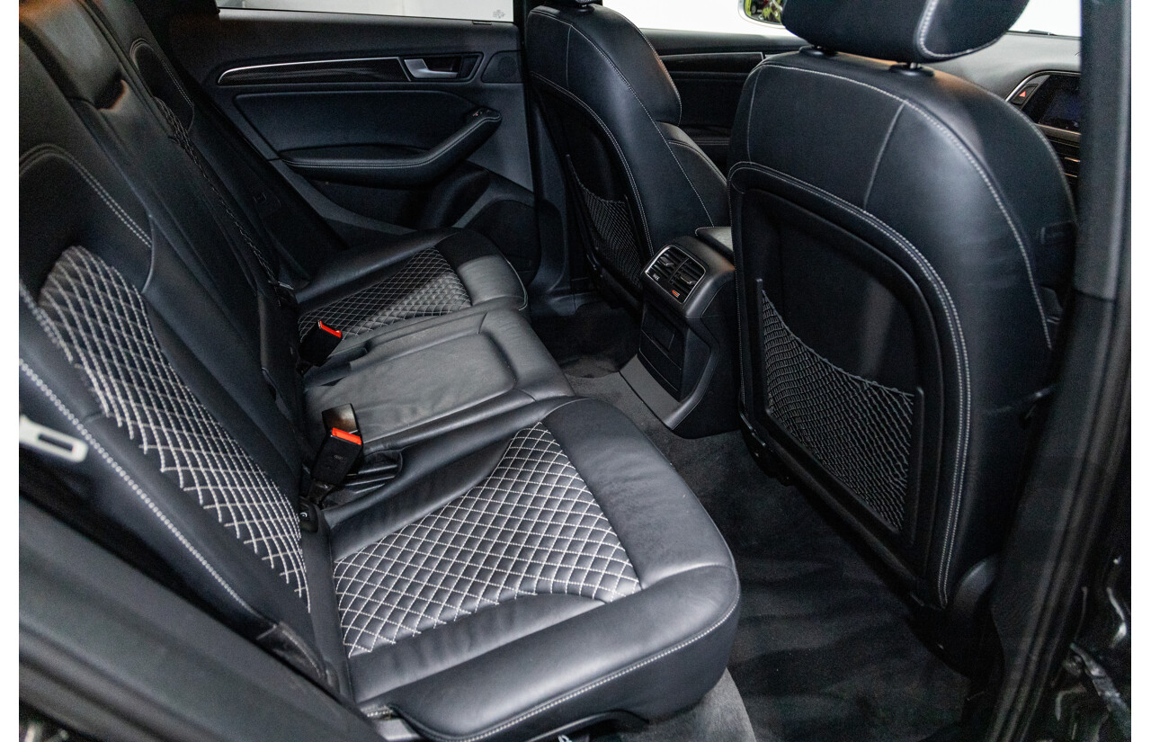 3/2015 Audi SQ5 3.0 TDI Quattro (AWD) 8R MY15 5d Wagon Metallic Black Twin Turbo Diesel V6 3.0L