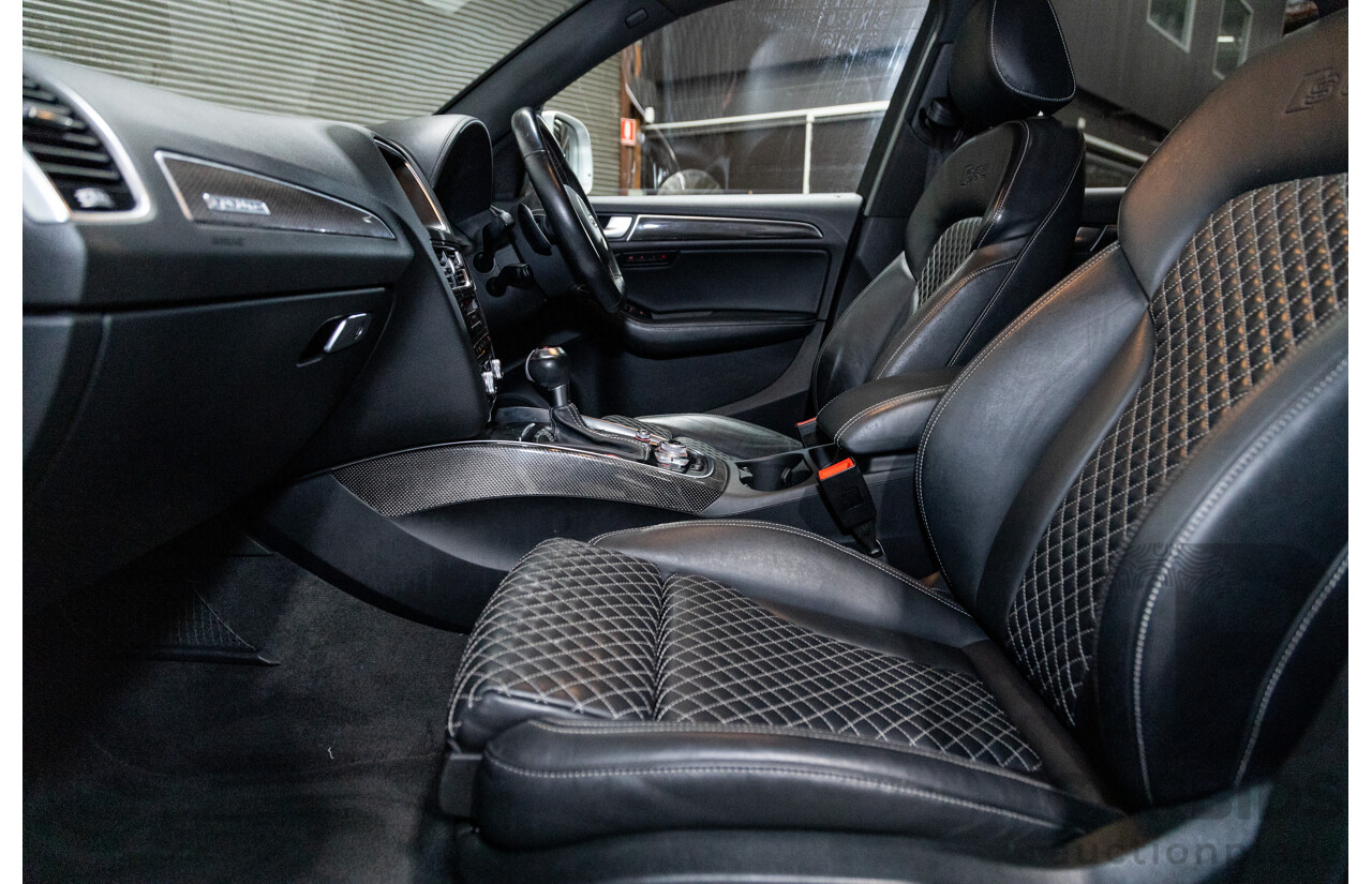 3/2015 Audi SQ5 3.0 TDI Quattro (AWD) 8R MY15 5d Wagon Metallic Black Twin Turbo Diesel V6 3.0L